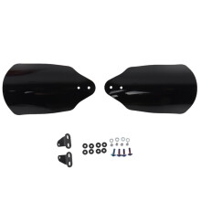 Protetores de Mão para Motocicleta Touring Road Glide Electra Glide Road King 2020, Cor Preta.