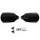 For Touring Road Glide Electra Glide Road King 2020 Motorcycle Handguards Protector Handlebar Hand Black 1