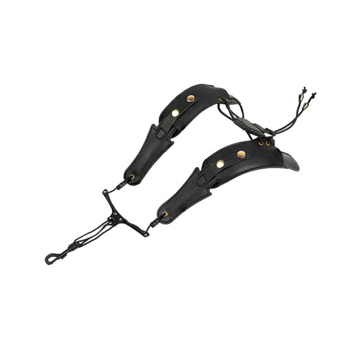 Saxophone Shoulder Harness Adjustable Saxophone Strap for Alto Tenor S