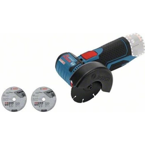 Bosch Amoladora angular Bosch Professional GWS 12-76 V-EC - Sin batería - Formato compacto - Diámetro del disco 75 mm - 06019F2000