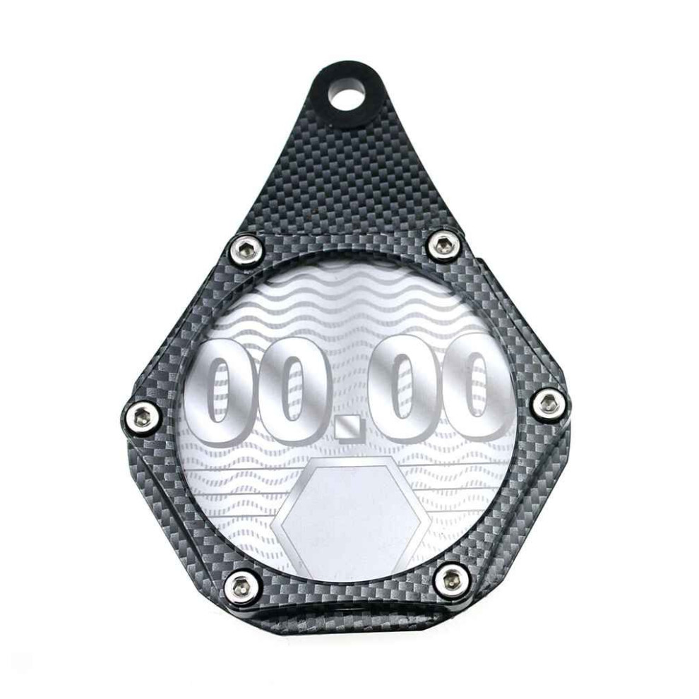 Aluminum Waterproof Motorcycle Tax Disc Holder With Antitheft Lock For Bike Scooter Moped 9189345179617