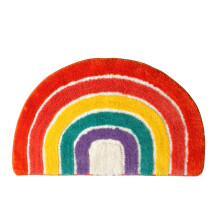 Machine Washable Bath Mats, Non Slip Microfiber Offering Steady Support, Absorbent Microfiber Fabric Keeping Your Floors Dry, Vibrant Color To Complem