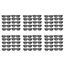 60Pcs Polarized Passive 3D Glasses for Cinema IMIX Screen