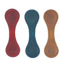 3Pcs Magnetic Bookmarks, Leather Book Markers Clip for Reading Book Lover Writer Reader Kids Women