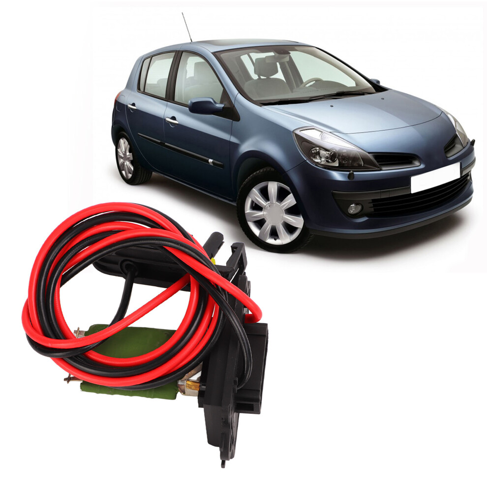 Heater Blower Resistor For Clio Mk Iii 2005-2012, Wiring Loom Replacement 7901373471691