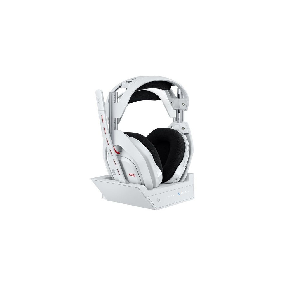 Logitech Wireless Gaming Headset - G - Astro A50 Lightspeed Pro-G Graphene - Xbox, Ps5, Switch, Pc/Mac - White