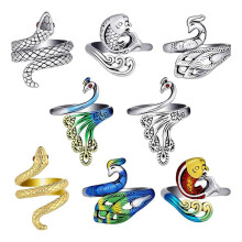 8-Piece Set of Adjustable Knitted Crochet , Finger Guide Yarn Tension , Crochet for Finger Knitting Rings