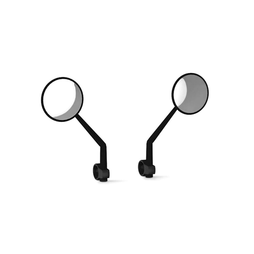Universal Scooter Rearview Mirror, Scooter Handlebar View Retroreflector 360 Rotation Safety Mirror 1 Pair Light