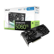 PNY - Grafische kaart - GeForce RTX 5060 Ti - 16GB - Overclocked Dual Fan DLSS 4