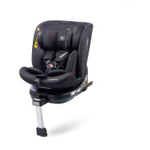 Autokindersitz - BABYAUTO - Aitana - Gruppe 0/1/2/3 - I-Size - 40/150 cm - Isofix - Drehbar 360 - Stützfuß - Schwarz