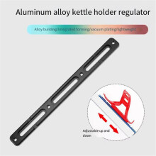 Bicycle Bottle Cage Mount Adapter Aluminum Alloy Road Bike Bottle Cage Regulator Multifunctional Cycling Supplies Black