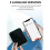 P15 Wireless Label Printer Portable  Thermal Label Maker Handheld  Machine with Adhesive Label Tape B 6