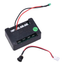 DC24V Electric Scooter Controller 120W Electric Brush Motor Controller E-Scooter Part with Charge Cable and LED Cable