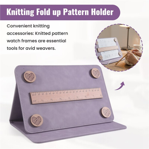 Chart Holder Knitting Tool, Knitting Tool Accessories Chart Holder,Knitting Pattern Holder,Crochet Pattern Holder 2