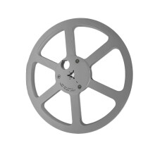 Duurzaamheid Oprolspoel Aluminium 7" spoelhouder voor-zilver