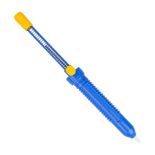 Manual Solder Sucker Pump LK-017 Blue 330mm for Electronics Repair