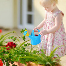 4PCS Plastic Watering Cans Chicken Watering Garden Watering Cans Kids Beach Bath Watering Cans Random Color