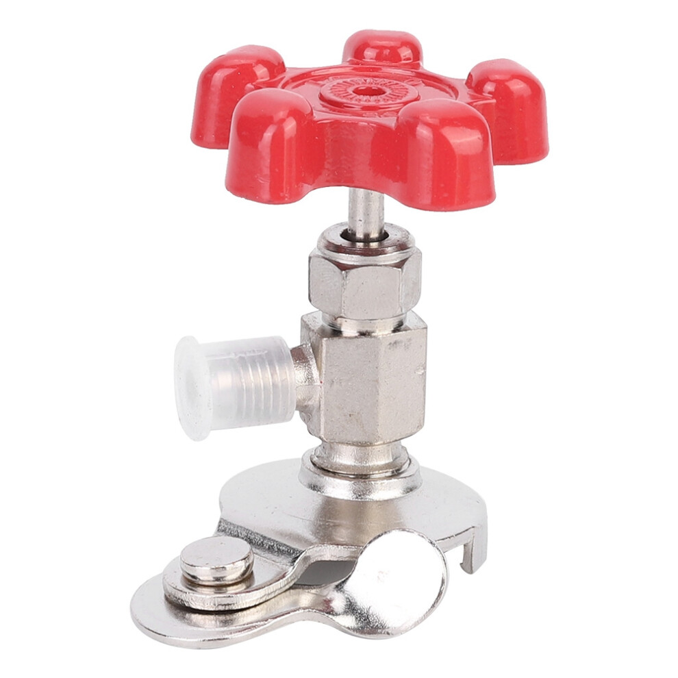 Refrigerant Can Tap Valve, Air Conditioning Repair Tool For R12r134a Systems, Can Tap Dispensing Valve With Anti-Backflow Mechanism And Non-Slip 9071309378177