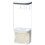 VäGgmonterad Torrmatsdispenser, Genomskinlig Plast, Torrfoderdispenser, TorrfoderfruktföRvaringslåDa-1500ML 1