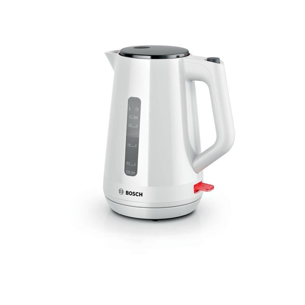 Bosch Kettle - Twk1m121 Mymoment - White - Capacity 1.7L - 360 Base - Cord Storage - 3 Automatic Safety Features