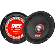 MTX RTX654 Mittel- bis Hochleistungslautsprecher 16,5cm 125W RMS 4 (einzeln verkauft)