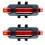 Rechargeable Bicycle Taillight - USB LED MTB/Road Bike Rear Light, Waterproof Cycling Flashlight with Multiple Modes 1