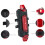 Rechargeable Bicycle Taillight - USB LED MTB/Road Bike Rear Light, Waterproof Cycling Flashlight with Multiple Modes 7