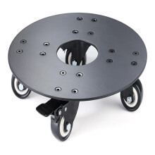 Plant Stand with Wheels,3.0mm Thick Aluminum Alloy PlantCaddy with Wheels Heavy Duty, Rolling Plant Stand Holds 500lbs