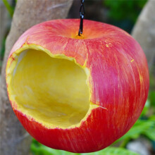 Mangiatoia per Uccelli con Frutta Simulata, Decorazione da Appendere In Giardino, Atmosfera, Pendente, Artigianato da Giardino