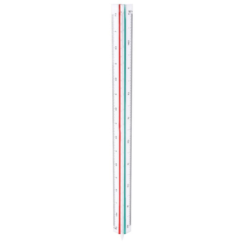 1:20 1:25 1:50 1:75 1:100 1:125 Plastic Triangular Scale Ruler 1