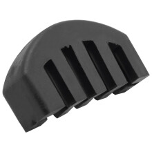 Gummi 4/4 ViolinöVning Stum Svart