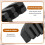 Rubber 4/4 Violin practice mute Black 6