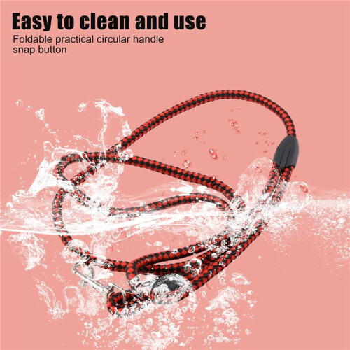 Artificial Leather Braid Dog Leash - S 1