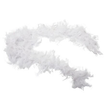 White Feather Boa Fluffy Decoration 6.6 Feet Long