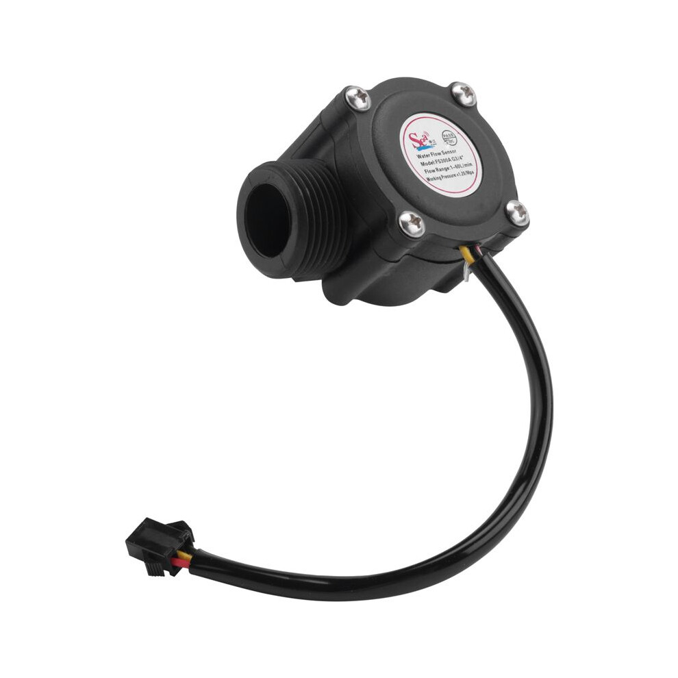 1-60L/Min 5-24V Hall Effect Water Flow Sensor Counter Meter Fs300a 4712184101348