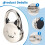 Black Cat Cartoon Foldable Silver Tone Handbag Hook Antislip Rubber Base 5