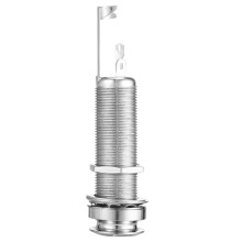 Cylinder Clip End Pin Mono Panel Output Jack Socket For Electric Guitar Bass 6.35mm