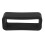 Black Watch Strap Retaining Hoop Loop Rubber Retainer Buckle Holder 22mm 1