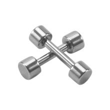 1 Pair of Men's Barbell Titanium steel Ear Studs Earrings 3mm Silver