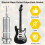 Prise de sortie de mono pour Basse et guitare electrique 6.35mm 6