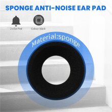 For SR125, SR225, SR325, SR60, SR80, M1, M2, PS1000, GS1000 Headphones Replacement Open Cell Foam Ear Pad / Ear Cushion / Ear Cups / Ear Cover /