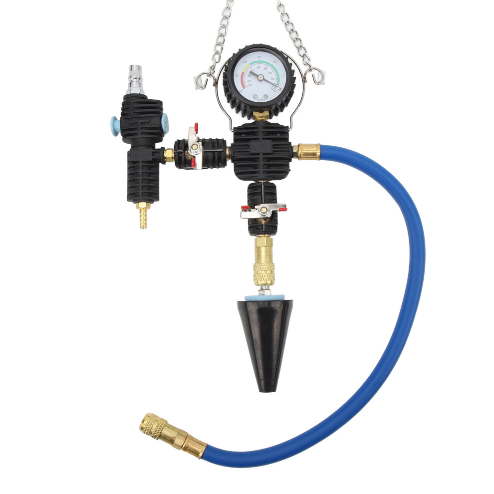 90Psi Coolant Refill Kit With Accurate Gauge, Flexible Hoses For Vehicles 8491388935558