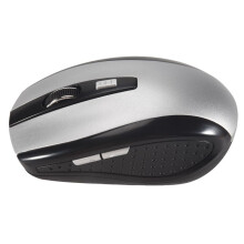 2.4G USB Empfaenger Drahtlose Optische Maus fuer PC Laptop , Silber