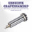 Electric Guitar Jack Chrome Threaded Cylinder Output Input Jack Plug Sockets 1/4 inch for Electric Guitar 1