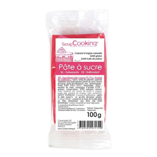 Fuchsia Fondant (Vanille) - Profi-Qualität -...