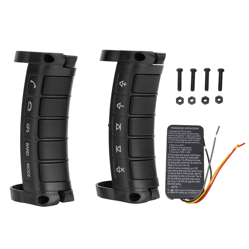 Backlight Button Steering Wheel Remote Control Universal Compatibility For Most Android Car Stereos And Dvd Navigation Systems, Quality Construction 9190834148458