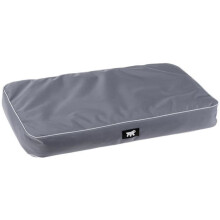 Materasso per Cani - Ferplast - POLO - 65 x 40 x h 8 cm - Imbottitura Removibile - Grigio
