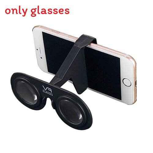 (Black)3D Brille Lupe Tragbar Anti Blau High Definition Augenschutz