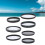 55 mm 10 Makro UV CPL ND8 Soft White Filter-Set 13