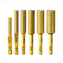 (E) Drill Bit Drilling And Grinding Head Hex Shank Grinding Head Tile Glass Drilling Hole Cutter